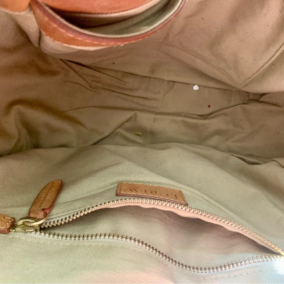 J. Crew Brown/Camel Leather Campo Bag - Picture 11 of 16